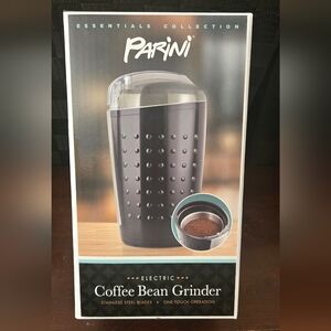 Parini Electric Coffee Bean Grinder - Gray